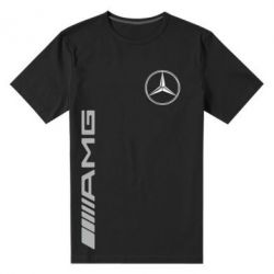 Мужская футболка премиум Mercedes AMG - PrintSalon