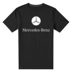 Мужская футболка премиум Mercedes-Benz Logo - PrintSalon
