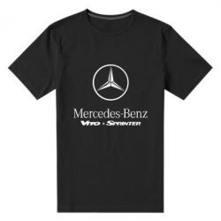 Мужская футболка премиум Mercedes Benz - PrintSalon
