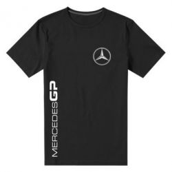 Мужская футболка премиум Mercedes GP Logo - PrintSalon