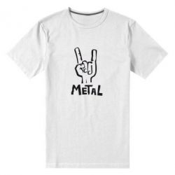Мужская футболка премиум Metal - PrintSalon