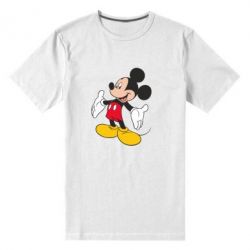 Мужская футболка премиум Mickey Mouse - PrintSalon
