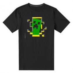 Мужская футболка премиум Minecraft 3D - PrintSalon