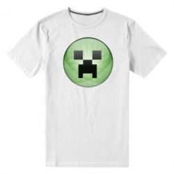 Мужская футболка премиум Minecraft Ball - PrintSalon