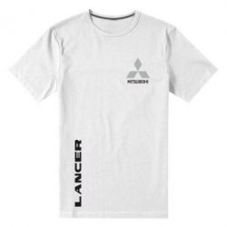 Чоловіча преміум футболка Mitsubishi Lancer - PrintSalon