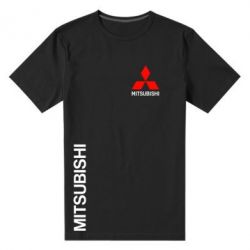 Чоловіча преміум футболка Mitsubishi Motors logo - PrintSalon