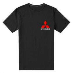 Мужская футболка премиум Mitsubishi small - PrintSalon