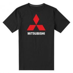 Мужская футболка премиум MITSUBISHI - PrintSalon