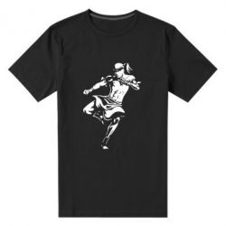 Мужская футболка премиум Muay Thai Low Kick - PrintSalon