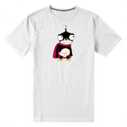 Чоловіча преміум футболка Нібблер - PrintSalon