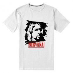 Мужская футболка премиум Nirvana Kurt Cobian - PrintSalon