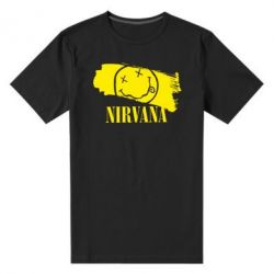 Чоловіча преміум футболка Nirvana Smile - PrintSalon