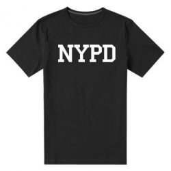 Мужская футболка премиум NYPD - PrintSalon