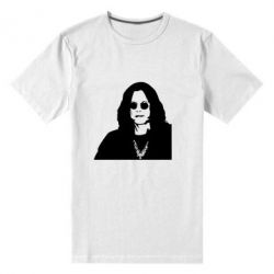 Мужская футболка премиум Ozzy Osbourne face - PrintSalon