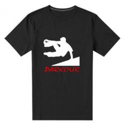 Чоловіча преміум футболка Parkour Run - PrintSalon