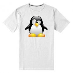 Мужская футболка премиум Пингвинчик - PrintSalon