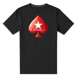 Мужская футболка премиум Poker Stars Game - PrintSalon