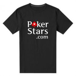 Мужская футболка премиум Poker Stars - PrintSalon