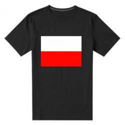 Мужская футболка премиум Польша - PrintSalon