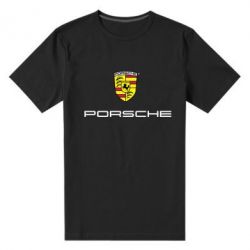 Мужская футболка премиум Porsche - PrintSalon