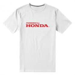 Мужская футболка премиум Powered by HONDA - PrintSalon