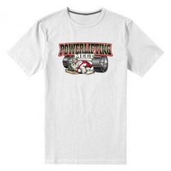 Мужская футболка премиум Powerlifting Meet - PrintSalon