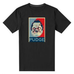 Мужская футболка премиум Pudge aka Obey - PrintSalon