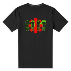 Мужская футболка премиум Red Hot Chili Peppers Group - PrintSalon