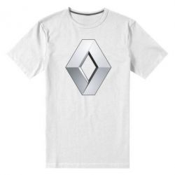 Мужская футболка премиум Renault Logo - PrintSalon