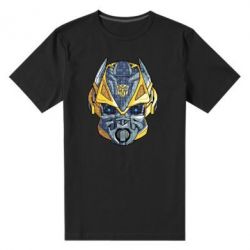 Мужская футболка премиум Робот bumblebee - PrintSalon