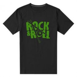 Мужская футболка премиум Rock&Roll - PrintSalon