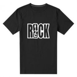 Мужская футболка премиум Rock - PrintSalon