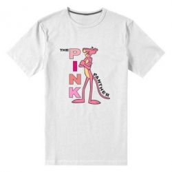 Мужская футболка премиум Розовая пантера - PrintSalon