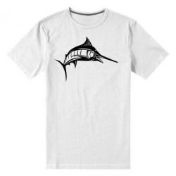 Мужская футболка премиум Рыба Марлин