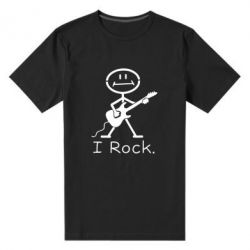 Мужская футболка премиум С гитарой - PrintSalon