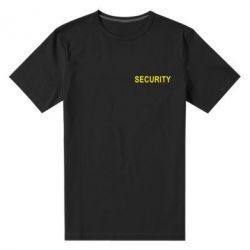 Мужская футболка премиум Security - PrintSalon
