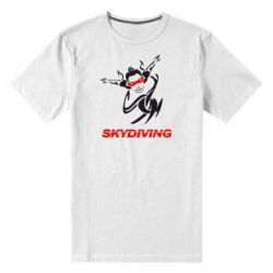 Мужская футболка премиум Skidiving - PrintSalon