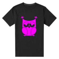 Мужская футболка премиум Сова - PrintSalon
