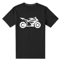 Мужская футболка премиум Спортивный байк - PrintSalon