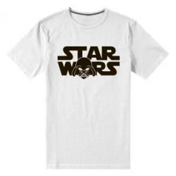 Мужская футболка премиум StarWars Logo - PrintSalon