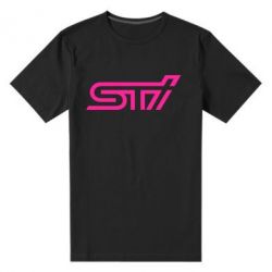 Мужская футболка премиум STI Logo - PrintSalon