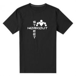Мужская футболка премиум Street Workout крест-PrintSalon Мужская футболка премиум Street Workout крест