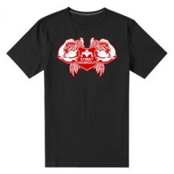 Мужская футболка премиум Street Workout Крылья-PrintSalon Мужская футболка премиум Street Workout Крылья