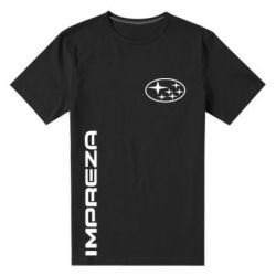 Чоловіча преміум футболка Subaru Impreza - PrintSalon