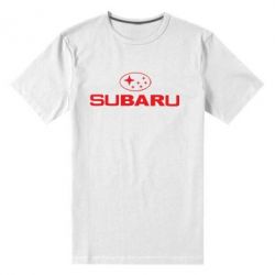 Мужская футболка премиум Subaru - PrintSalon
