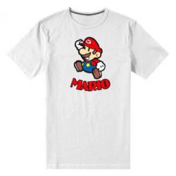 Мужская футболка премиум Супер Марио - PrintSalon