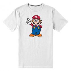 Чоловіча преміум футболка Супер Маріо - PrintSalon