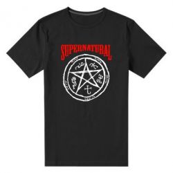 Чоловіча преміум футболка Supernatural коло - PrintSalon