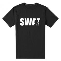 Мужская футболка премиум SWAT - PrintSalon