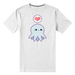 Мужская футболка премиум Sweet Octopus - PrintSalon